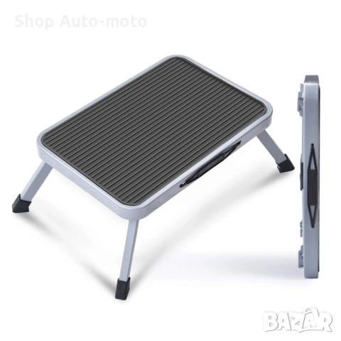 Степенка сгъваема Automat - За кемпери, каравани и др. Стоманена, 38x26см