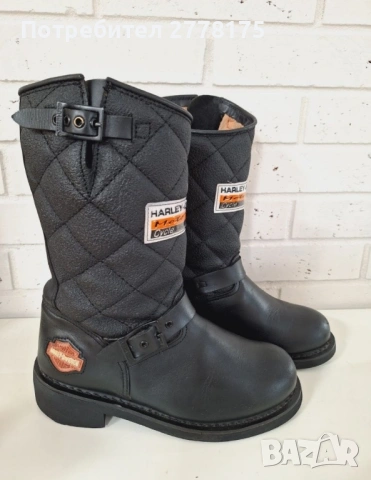 Harley Davidson оригинални ботуши за мотор, снимка 7 - Дамски ботуши - 53173238
