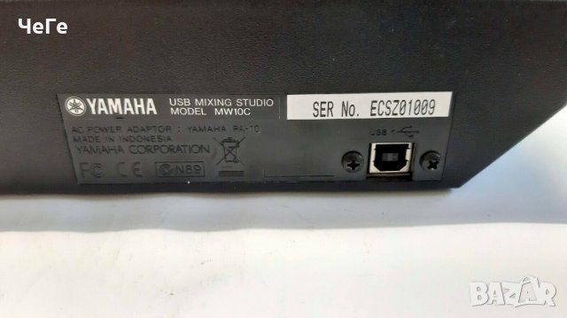 YAMAHA MW10c, usb, миксер, саунд карта. , снимка 3 - Китари - 32779784