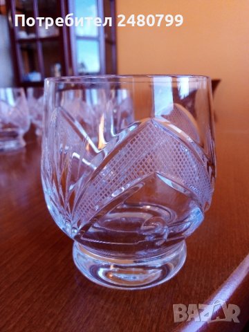 Кристални чаши Рамона , снимка 2 - Чаши - 43346847