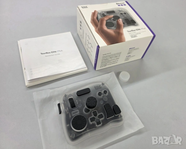 TourBox Elite Plus: Безжичен контролер за криейтив софтуер (iPad/PC/Mac), снимка 12 - Джойстици и геймпадове - 53288401