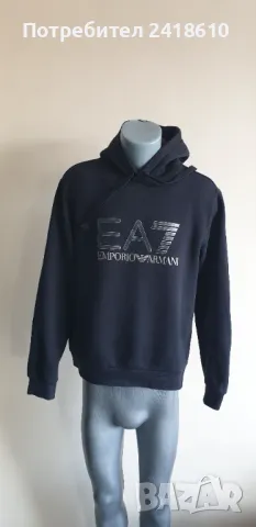 Emporio Armani EA7 Hoodie Mens Size L  ОРИГИНАЛ! Мъжки Суитшърт!, снимка 11 - Суичъри - 49086176