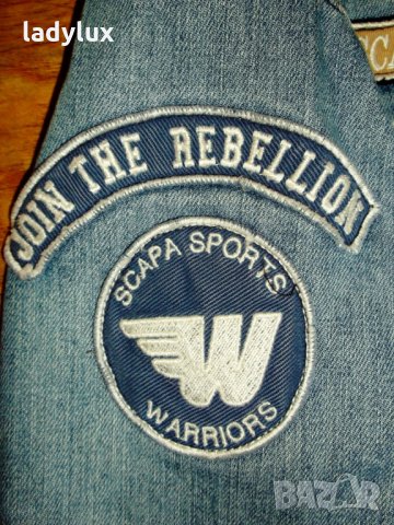 Scapa Sports, Уникално дънково Яке, Размер 38 (М). Код 701, снимка 10 - Якета - 26580921