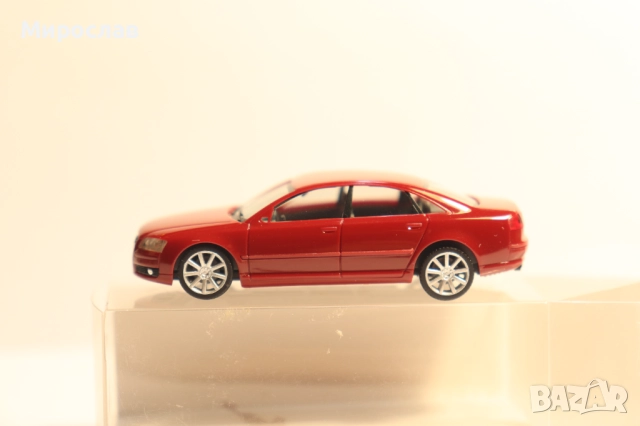 HERPA H0 1/87 AUDI A8 МОДЕЛ КОЛИЧКА ИГРАЧКА, снимка 2 - Колекции - 51476770