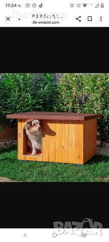 Ferplast Baita 80 Дървена колиба за кучета , снимка 6 - За кучета - 52693794