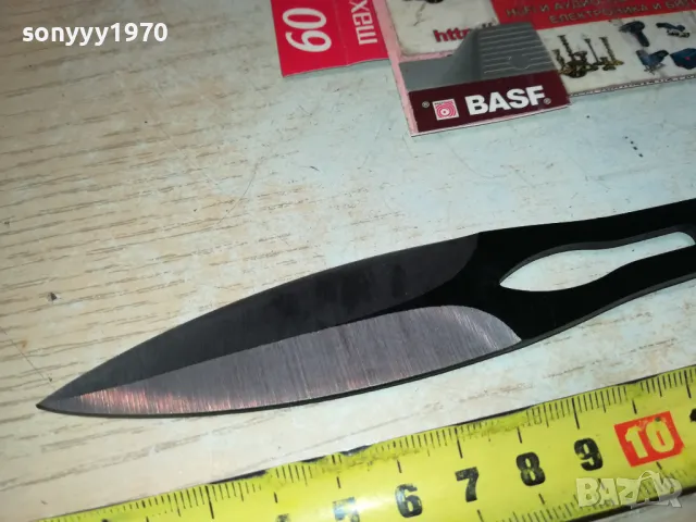 КАМА МЕТАЛЕН НОЖ С ВЪЖЕНА ОПЛЕТКА-ЧЕРВЕНО 2002251933, снимка 3 - Ножове - 49213113