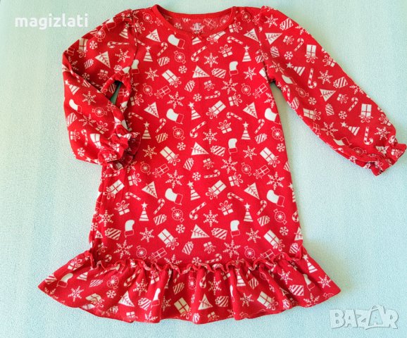 Коледна рокля Carter*s 5 години, снимка 3 - Детски пижами - 27007645