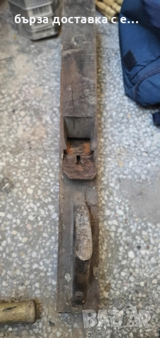 ретро дърводелско ренде огромно