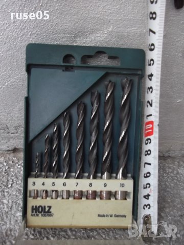 Свредла "HOLZ" комплект за дърво западногермански, снимка 2 - Други инструменти - 27096620
