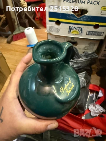 стара колекционерска порцеланова кана за уиски, снимка 2 - Колекции - 51257006