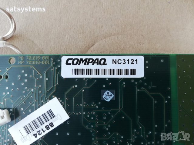 COMPAQ NC3121 10/100Mbps Network Controller Card PCI, снимка 8