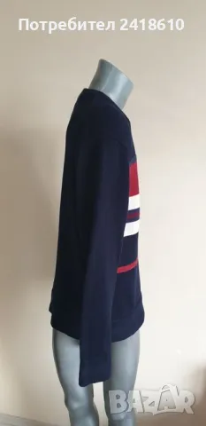 Tommy Hilfiger Organic Cotton Mens Size L НОВО! ОРИГИНАЛ! Мъжки Памучен Пуловер!, снимка 4 - Пуловери - 48416708