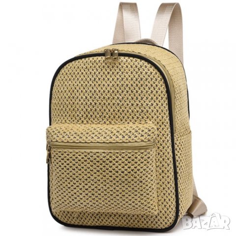 Дамска раница Wicker Beige
