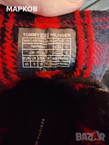 Зимни обувки Warm Classic Sneakers TOMMY HILFIGER , снимка 7 - Мъжки боти - 52879492