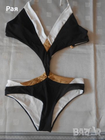 Изрязан цял бански Sugarfree Cyprus, снимка 4 - Бански костюми - 50698226