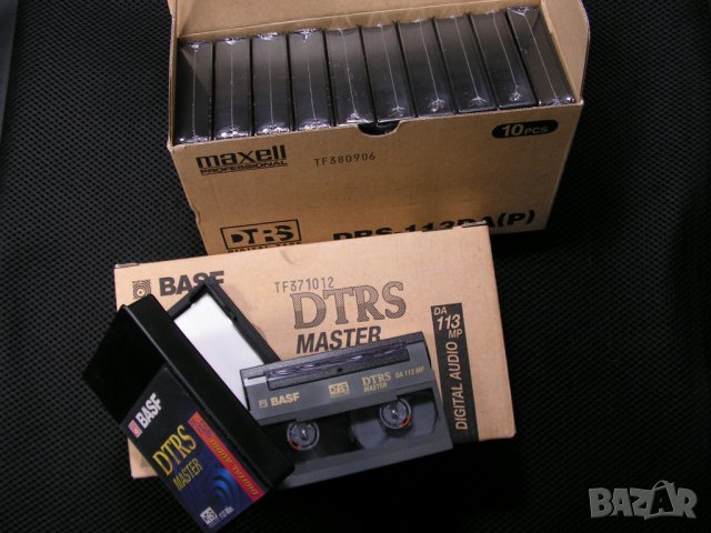 Нови цифрови касети BASF DTRS MASTER DA 113MP & maxell AUDIO Hi8 113, снимка 6 - Други - 34674436