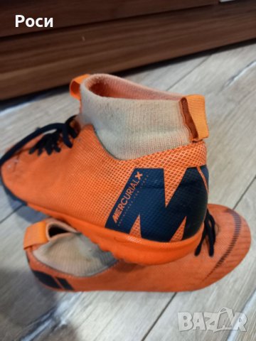 Найк меркуриал стоножки, калеври футболни обувки тип чорап номер 37, снимка 3 - Футбол - 38635595