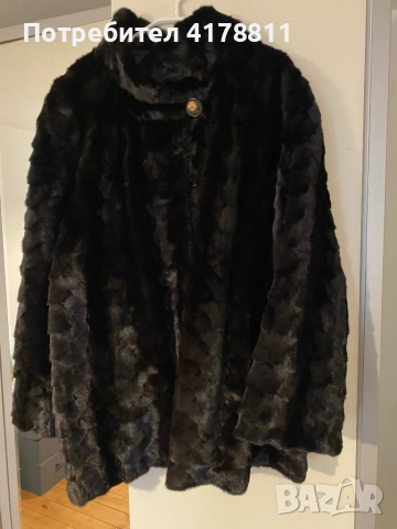 Палто от норка Vissoni, снимка 6 - Палта, манта - 52906452