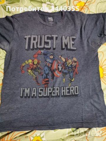 Мъжка блуза Marvel, снимка 16 - Тениски - 26751639