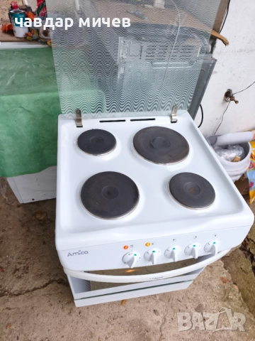 Свободно стояща печка 60см , снимка 2 - Печки, фурни - 52875608