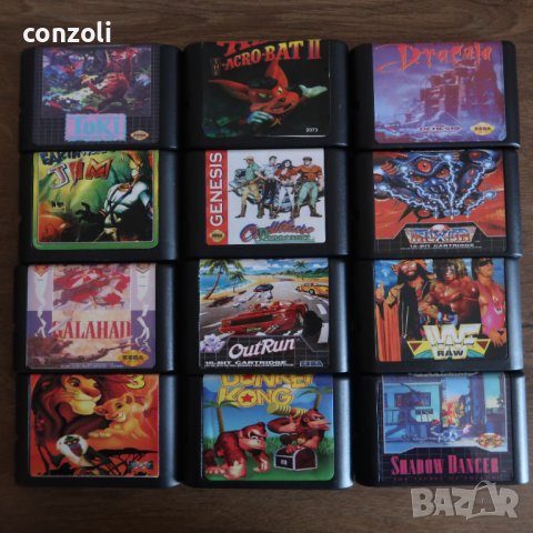 Касетки с игри за Sega Mega Drive / Sega Genesis 16-bit, снимка 4 - Други игри и конзоли - 43870658