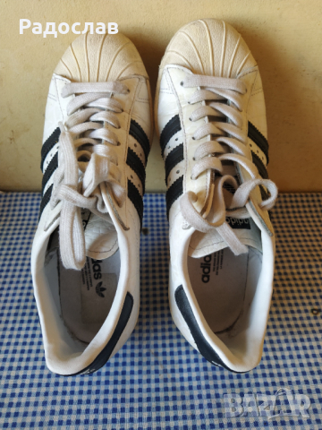  маратонки ADIDAS от естествена кожа , снимка 4 - Маратонки - 36383423