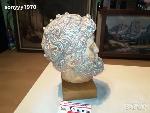 поръчан-БЮСТ ГЛАВА ЗА КОЛЕКЦИЯ ДЕКОР 0507220941, снимка 5 - Антикварни и старинни предмети - 37290392