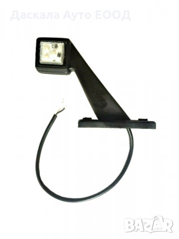 1 бр. ЛЕД LED рогчета габарити квадрат червено-бяло 12-24V , Полша, снимка 4 - Аксесоари и консумативи - 35563743