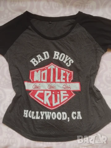 Motley Crue дамска metal / rock / метъл блуза - Мотли Крю, снимка 3 - Блузи с дълъг ръкав и пуловери - 51241029