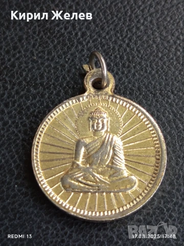 Медальон ИНДУИСТКИ ХРАМ много красив стилен дизайн 19183, снимка 4 - Колиета, медальони, синджири - 51394416