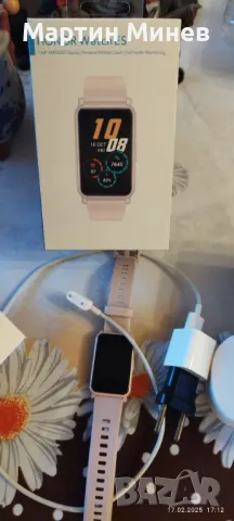 Часовник Smartwatch Honor Watch ES, Coral Pink, снимка 5 - Смарт часовници - 49168027