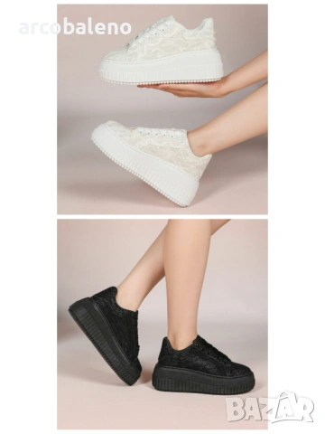 Дамски ниски маратонки, 2цвята 