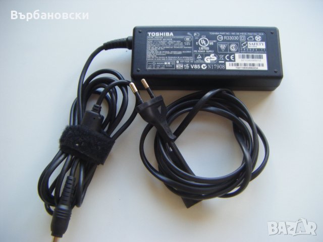 Оригинално зарядно устройство за лаптоп Toshiba , снимка 3 - Захранвания и кутии - 37586618