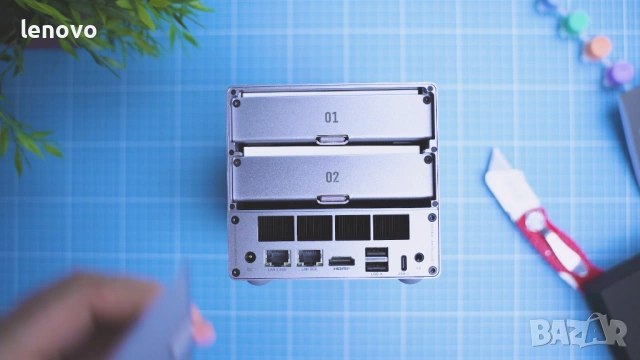 Beelink ME Pro Мини Компютър - 12GB RAM, снимка 3 - Работни компютри - 53178071