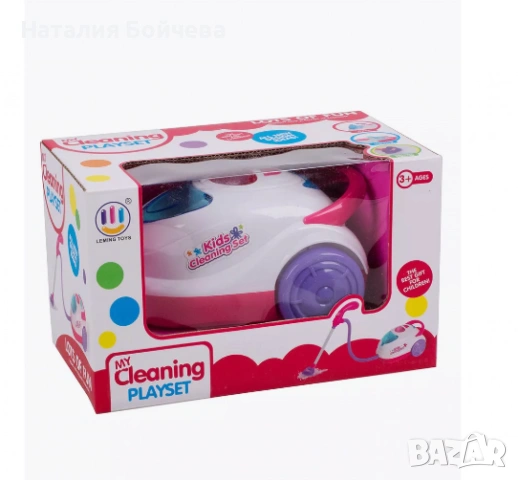 Детска прахосмукачка със звук и светлина, снимка 4 - Играчки за стая - 53382776