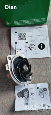 Продавам водна помпа Opel Zafira B 1.9 120к.с., снимка 3 - Части - 52541600