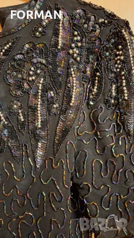 КРАСИВА блуза цялата в пайети хамелеон, снимка 6 - Ризи - 47645453