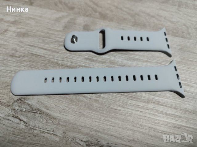 Силиконова каишка за Apple Watch Rock ash ML 42/44/45mm