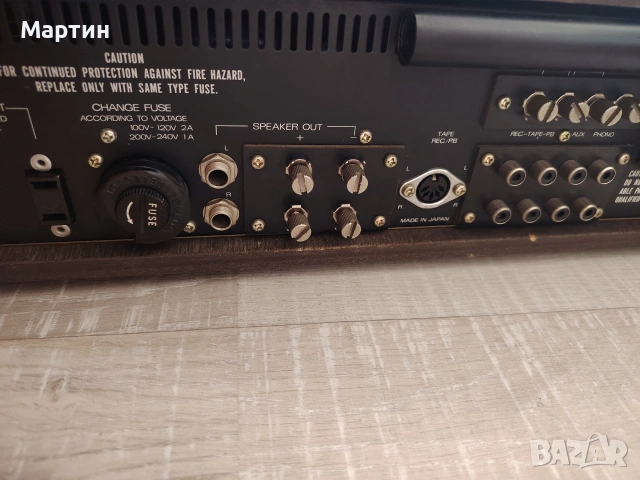 усилвател akai AA 6200, снимка 7 - Ресийвъри, усилватели, смесителни пултове - 53491345