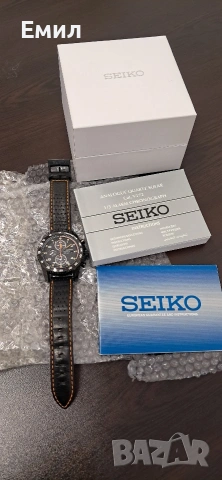 SEIKO SOLAR SPORTURA CHRONOGRAPH V172-0AS0 WR100M, снимка 2 - Мъжки - 53591160