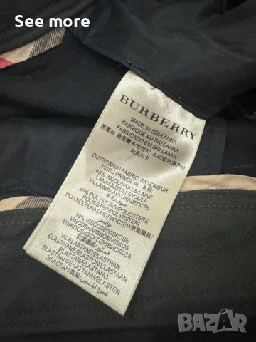 BURBERRY Brit панталон вълна IT 38, снимка 7 - Панталони - 52923747