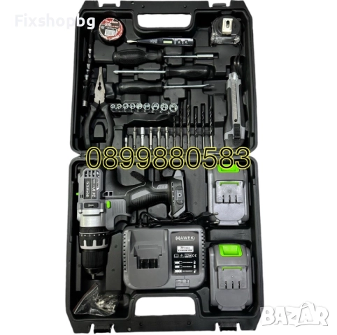 Акумулаторен ударен винтоверт 24V 4.0Ah Hawek, снимка 2 - Винтоверти - 51564068