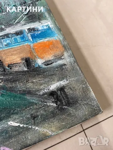 Венелин Петров картина - “Орлов мост”, снимка 2 - Картини - 49552923