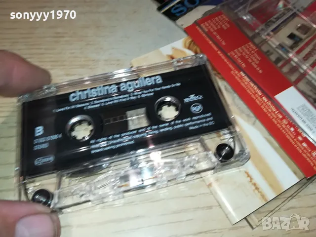CHRISTINA AGUILERA-ORIGINAL TAPE 1404251913, снимка 7 - Аудио касети - 49895804