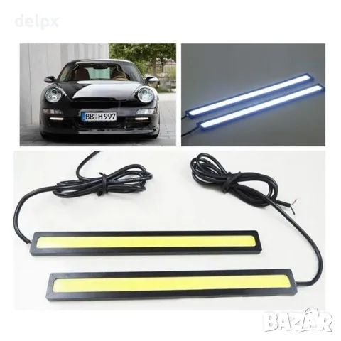 Автомобилни LED светлини комплект 170mm 12V, снимка 1