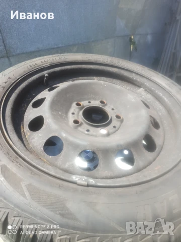Железни джанти 16 цола бмв 2броя, снимка 2 - Гуми и джанти - 51330126