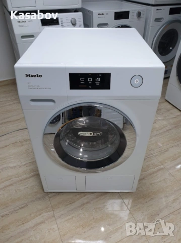 XXL 9кг/6кг Miele WT1 Пералня със Сушилня TwinDos Миеле 12м Гаранция, снимка 5 - Перални - 53299852