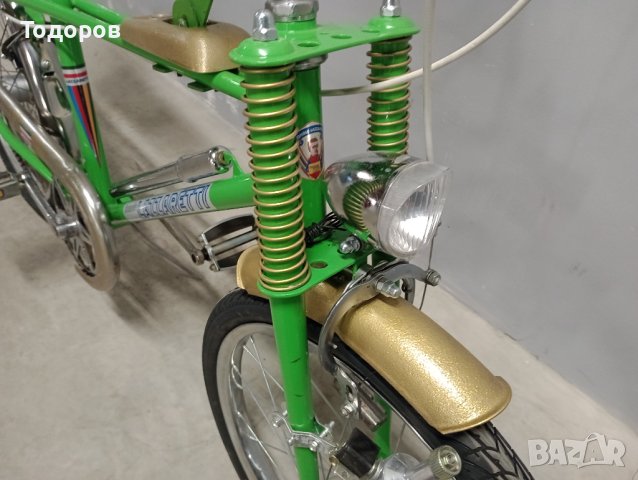 Ретро италиански велосипед колело чопър chopper  Romolo Lazzaretti , снимка 2 - Велосипеди - 43830576