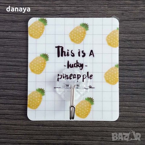 1852 Лепяща закачалка с принт, снимка 2 - Закачалки - 32589388