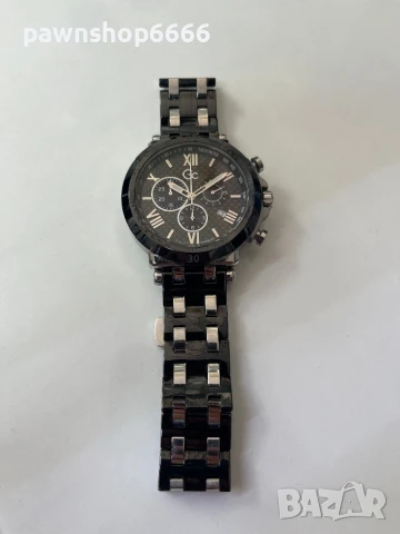 Мъжки черен ръчен часовник GC - Y44008G2MF, снимка 9 - Мъжки - 51257305